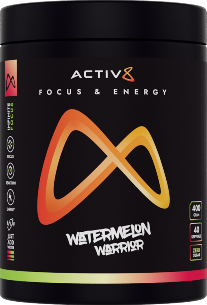 Activ8 Focus & Energi Dryck - 400 g - Vattenmelon Krigare