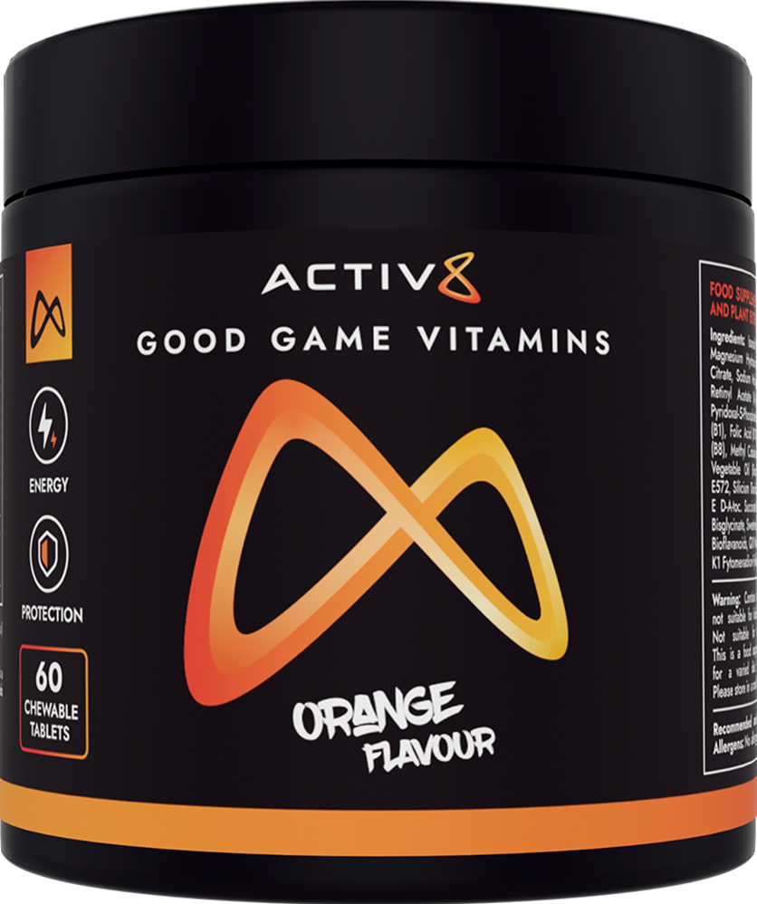 Activ8 Good Game Vitamins - 60 tabletter
