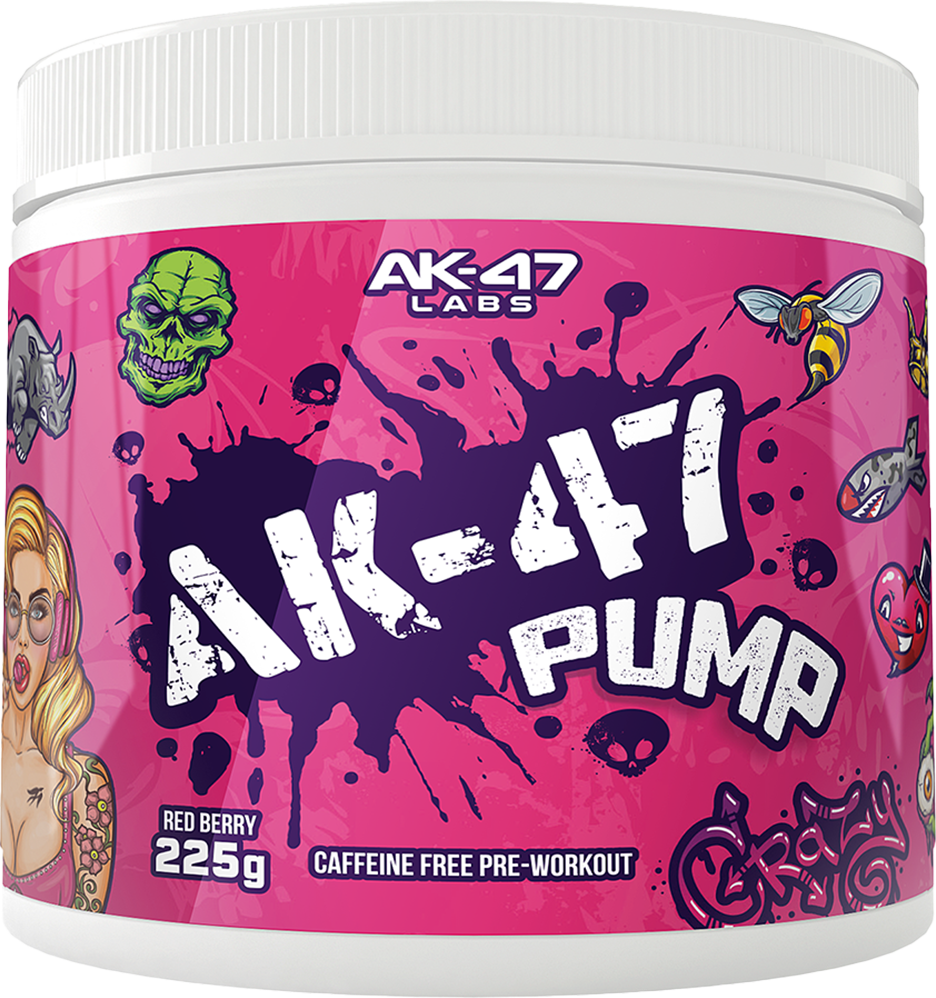 AK-47 Labs Pump - 225 g - Röd Bär