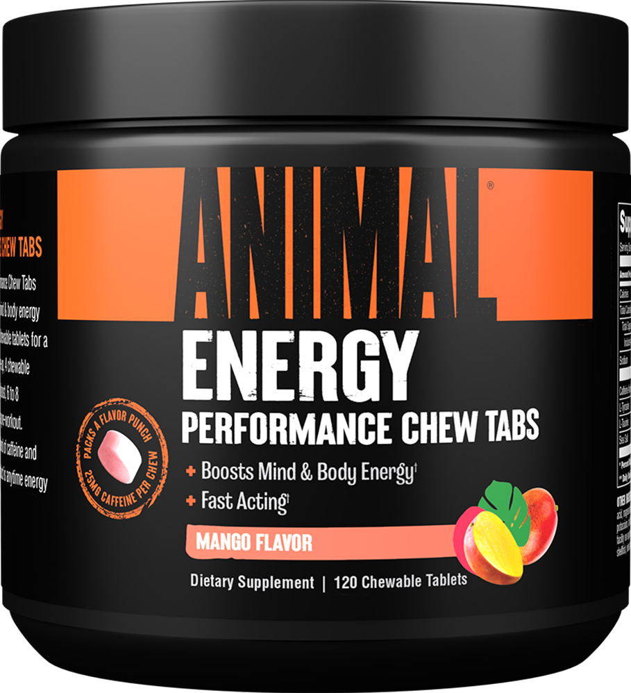 Animal Energy Chews - 60 tabletter - Mango