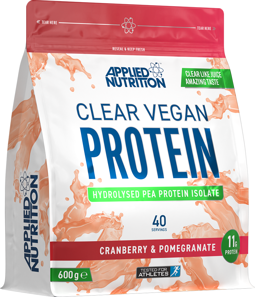 Applied Nutrition Clear Vegan Protein - 600 g - Tranbär & Granatäpple