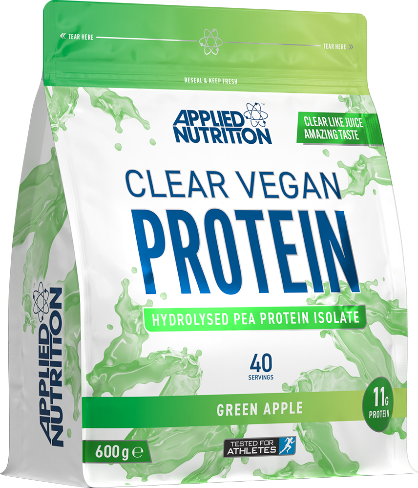 Applied Nutrition Clear Vegan Protein - 600 g - Grönt Äpple