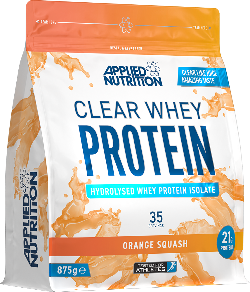 Applied Nutrition Clear Vassleprotein - 875 g - Apelsinsquash