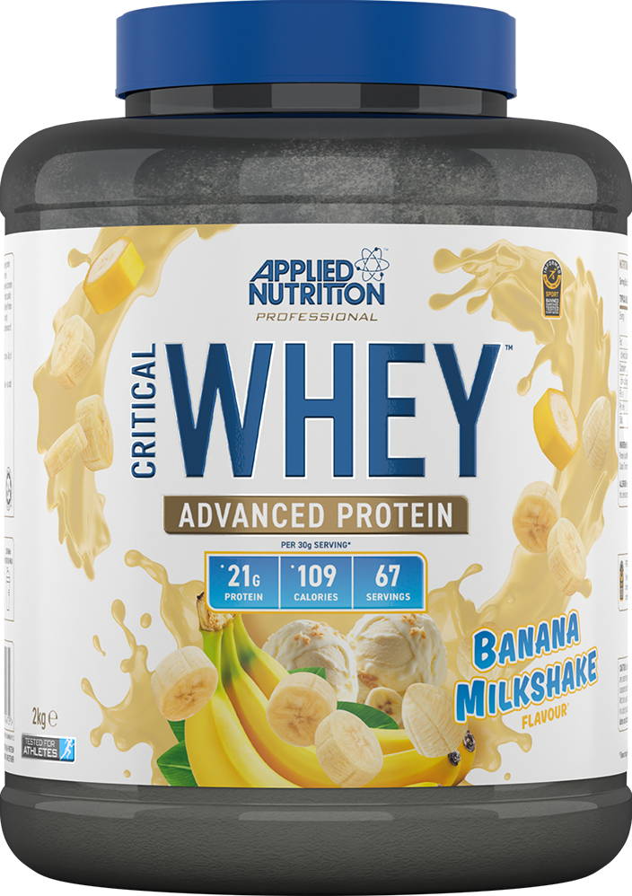 Applied Nutrition Critical Vassleprotein - 2000 g - Banan Milkshake