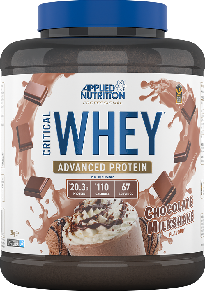 Applied Nutrition Critical Vassleprotein - 2000 g - Choklad Milkshake