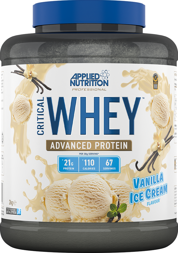 Applied Nutrition Critical Vassleprotein - 2000 g - Vaniljglass