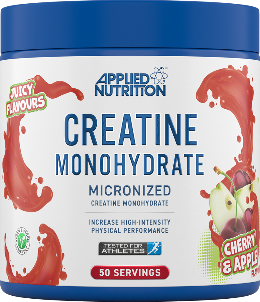 Applied Nutrition Smaksatt Kreatin Monohydrat - 250 g - Körsbär & Äpple