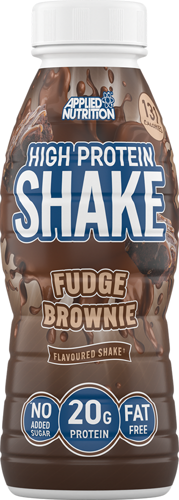 Applied Nutrition High Protein Shake - 8 x 330 ml - Fudge Brownie