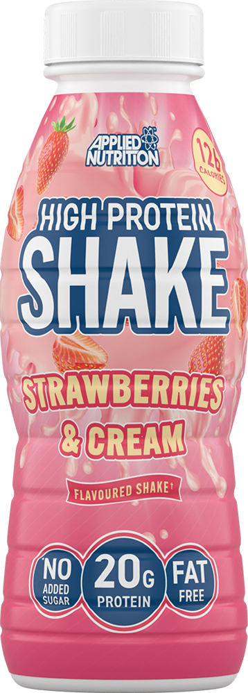 Applied Nutrition High Protein Shake - 8 x 330 ml - Jordgubbar & Grädde