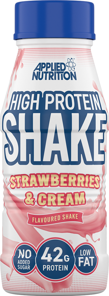 Applied Nutrition High Protein Shake - 8 x 500 ml - Jordgubbar & Grädde