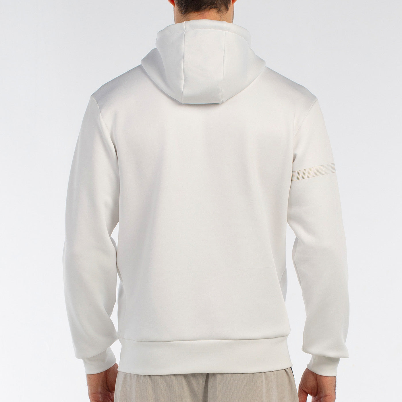 Bullpadel Baque Hoodie Herr - Vit