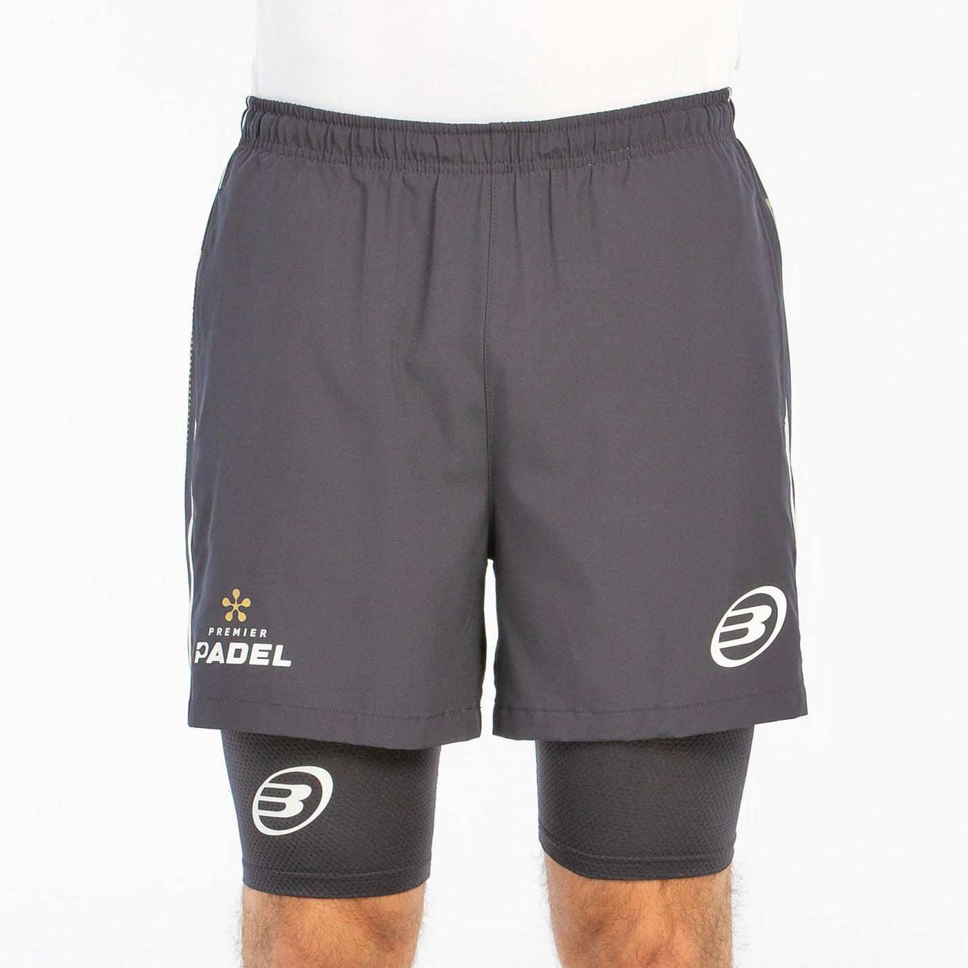 Bullpadel Barde Träningsshorts Herr - Carbon
