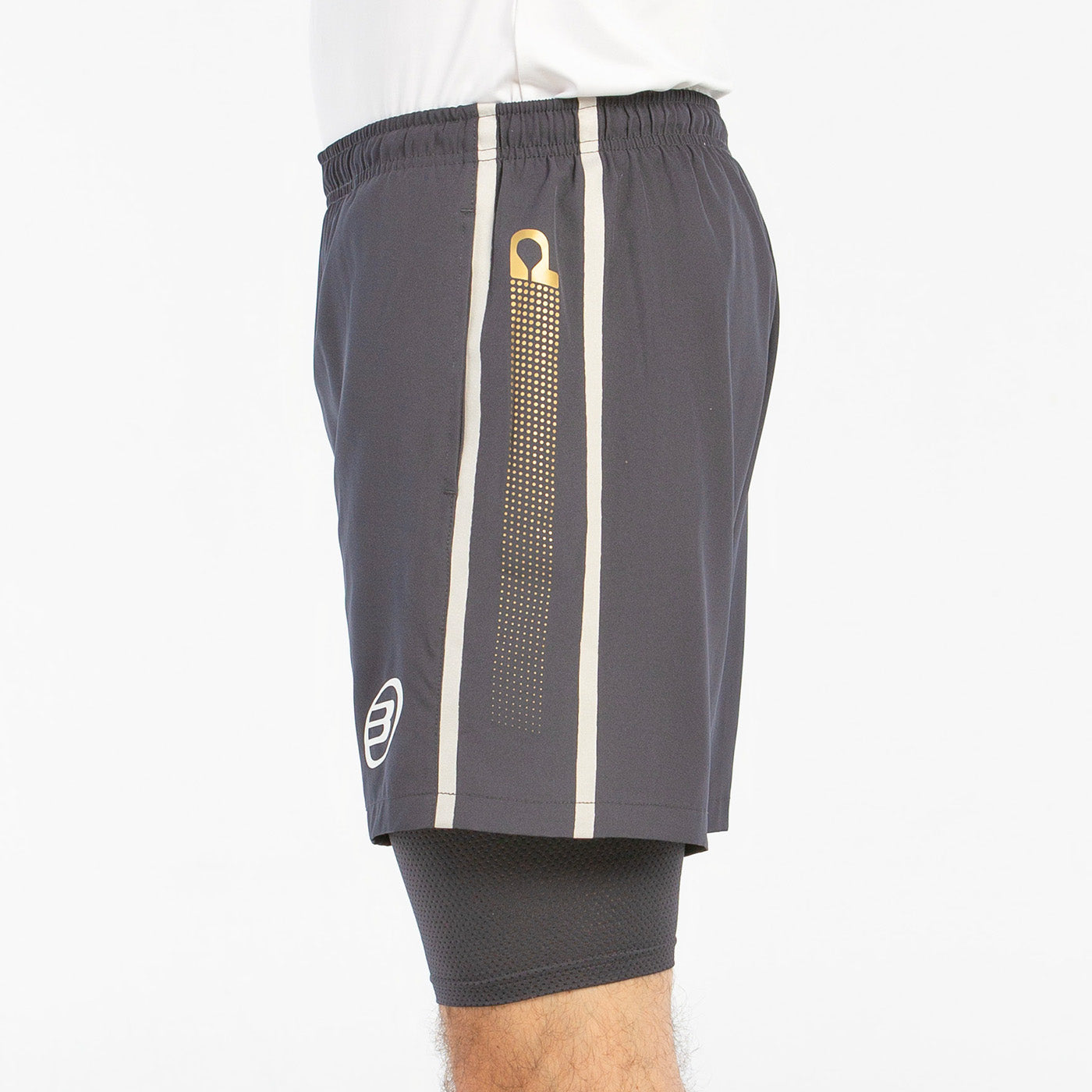 Bullpadel Barde Träningsshorts Herr - Carbon