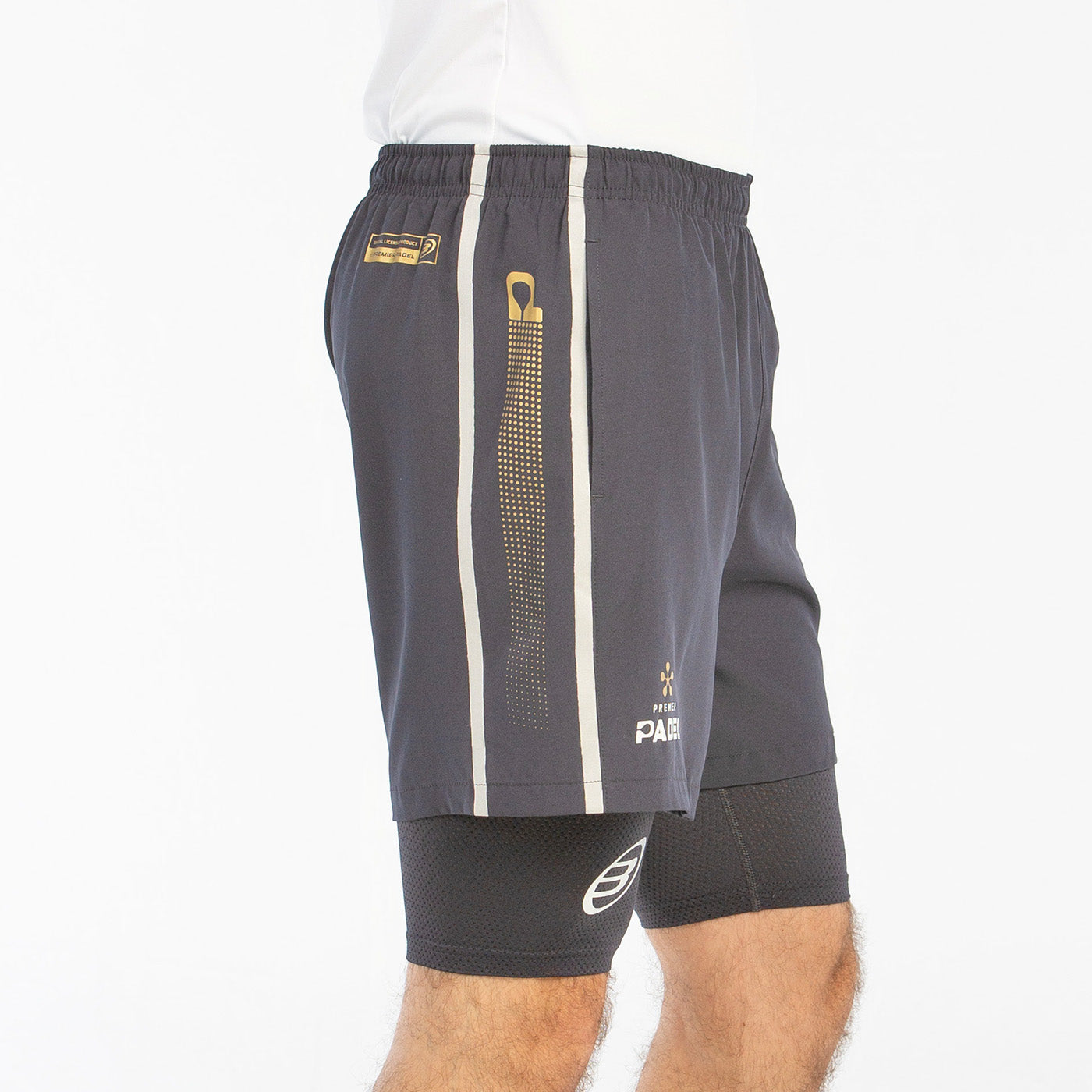 Bullpadel Barde Träningsshorts Herr - Carbon