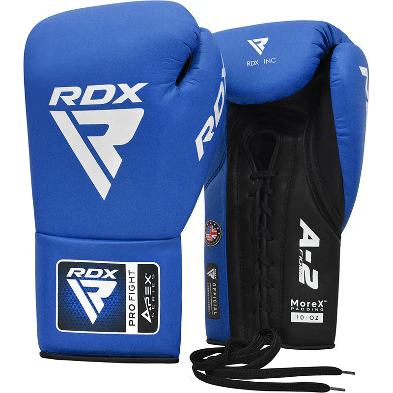 RDX Boxningshandskar Pro Fight Apex A2 - Blå
