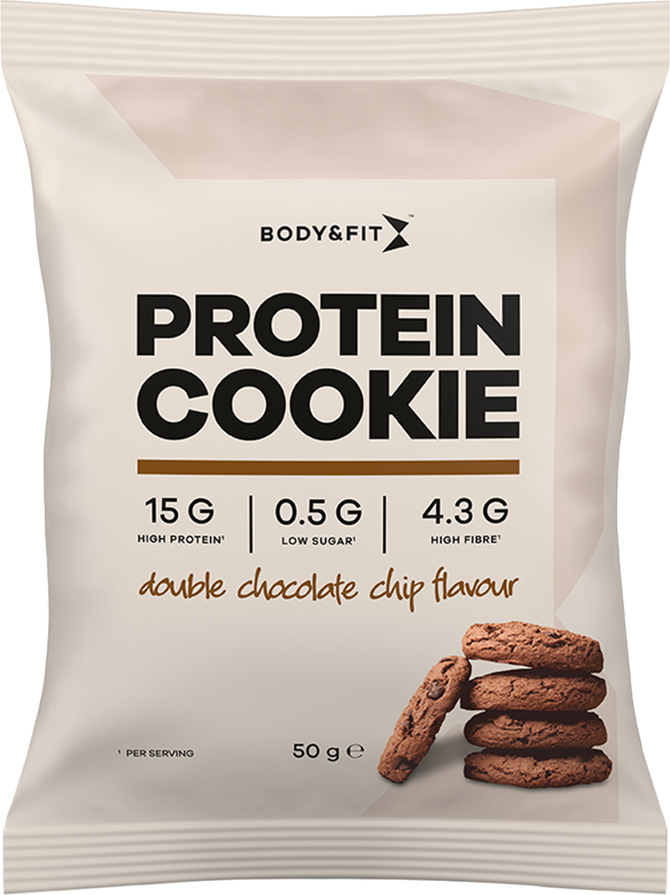 Body & Fit Protein Cookies - 12 x 50 g - Double Chocolate Chip