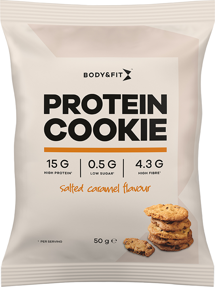 Body & Fit Protein Cookies - 12 x 50 g - Salted Caramel