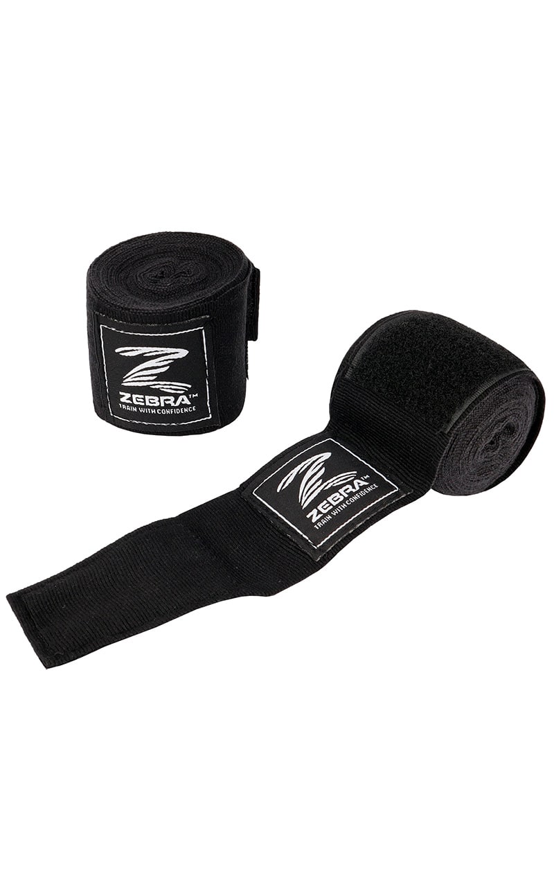 ZEBRA Boxningsbandage, svart