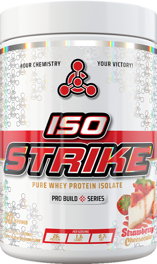 Chemical Warfare Iso Strike - 900 g - Strawberrry Cheesecake