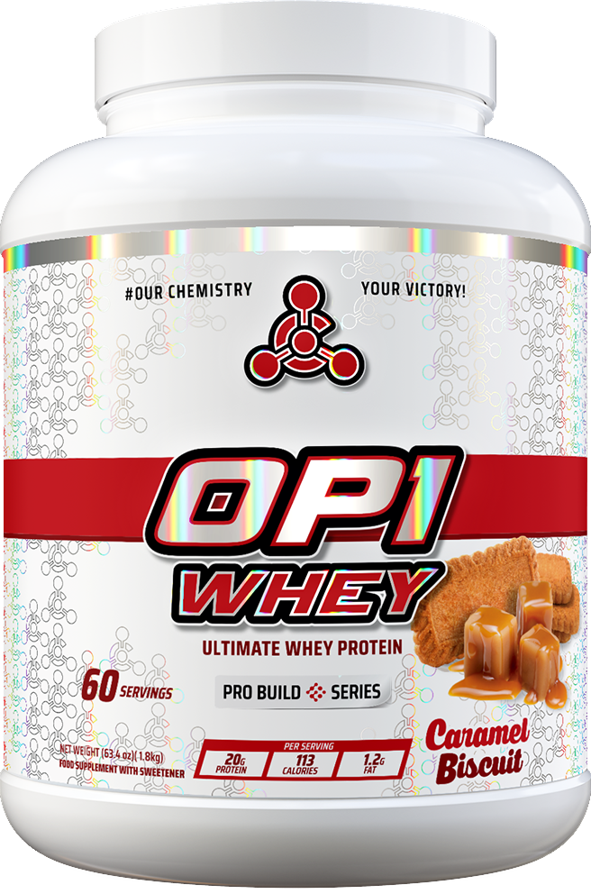 Chemical Warfare OP1 Whey - 1800 g - Caramel Biscuit