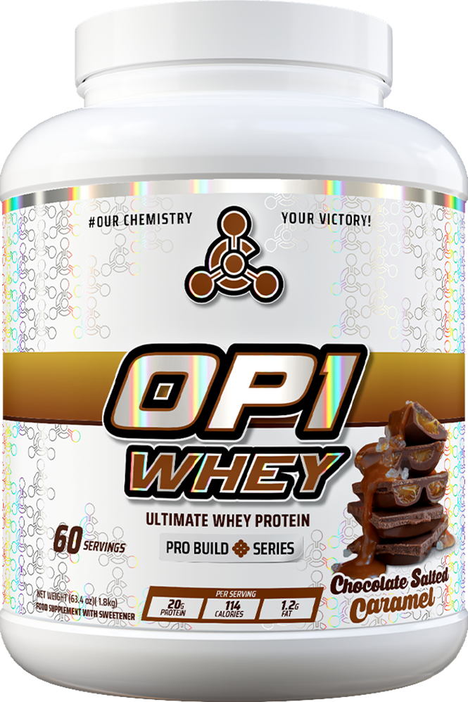 Chemical Warfare OP1 Whey - 1800 g - Salted Caramel