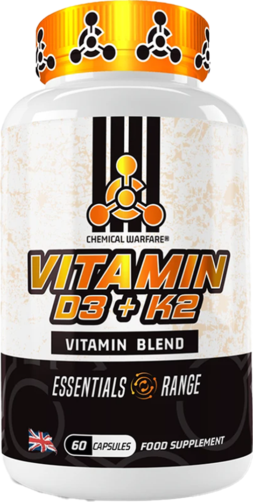 Chemical Warfare Vitamin D3 + K2 - 60 caps