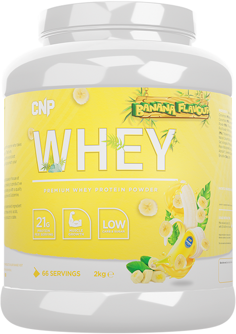 CNP Vassleprotein - 2000 g - Banan