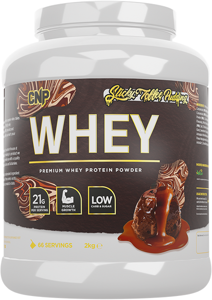CNP Vassleprotein - 2000 g - Kladdkaka med Karamell