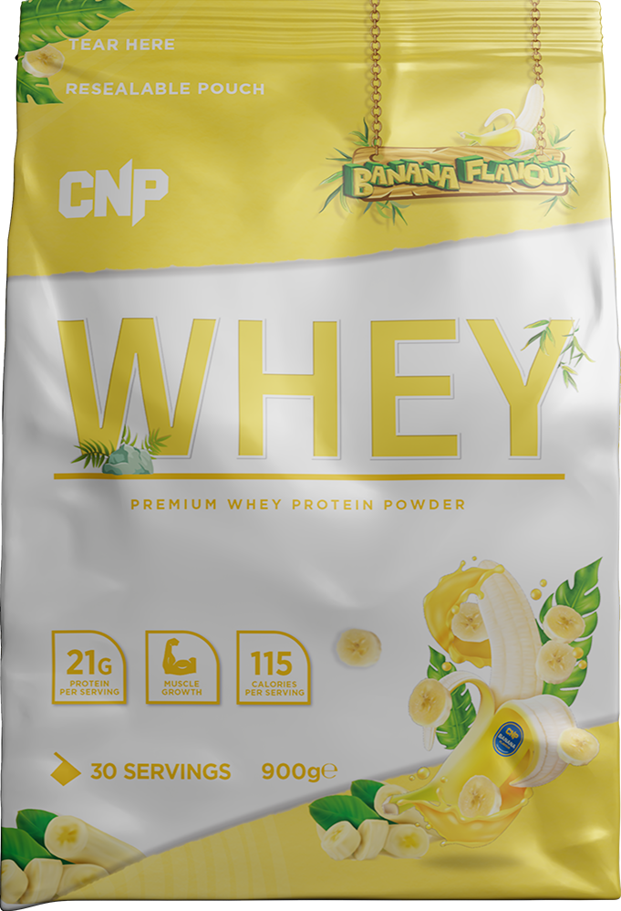 CNP Vassleprotein - 900 g - Banan
