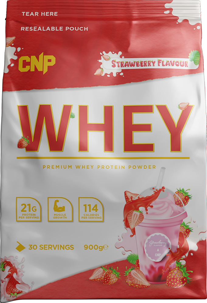 CNP Vassleprotein - 900 g - Jordgubb