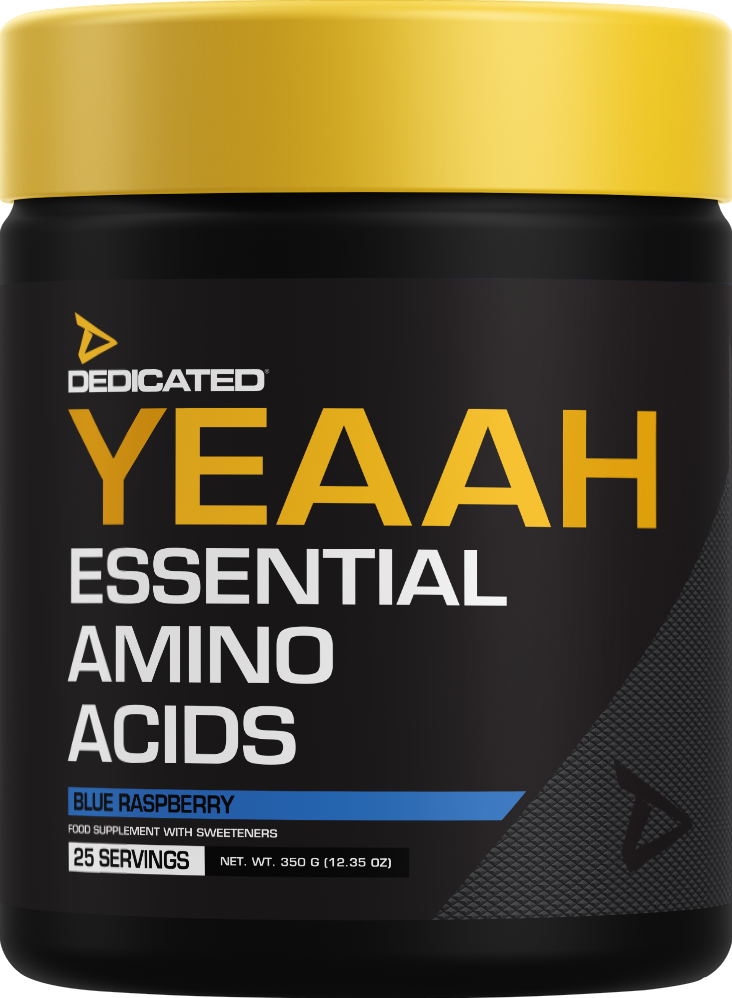 Dedicated Nutrition YEAAH Essential Amino Acids - 350 g - Blue Raspberry