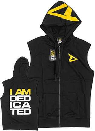 Dedicated Sleeveless Hoodie - I Am Dedicated