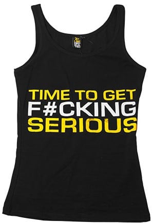 Dedicated Women Tank Top - Time to get Serious