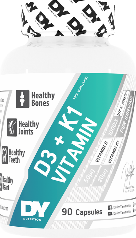 Dorian Yates Nutrition D3 + K1 Vitamin - 90 caps