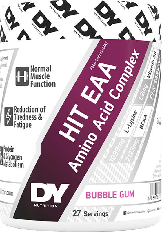 Dorian Yates Nutrition HIT EAA Amino - 360 g - Bubble Gum