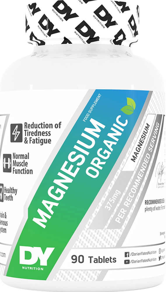 Dorian Yates Nutrition Magnesium Organic - 90 tabs