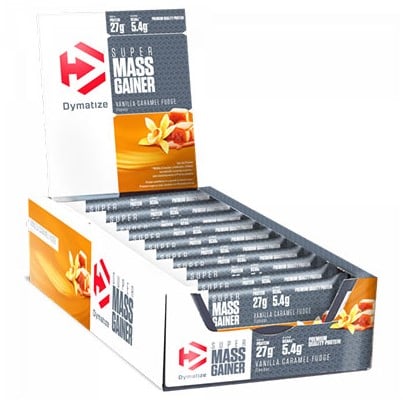 Dymatize Mass Gainer Bar - 10 x 90 gr - Vanilla