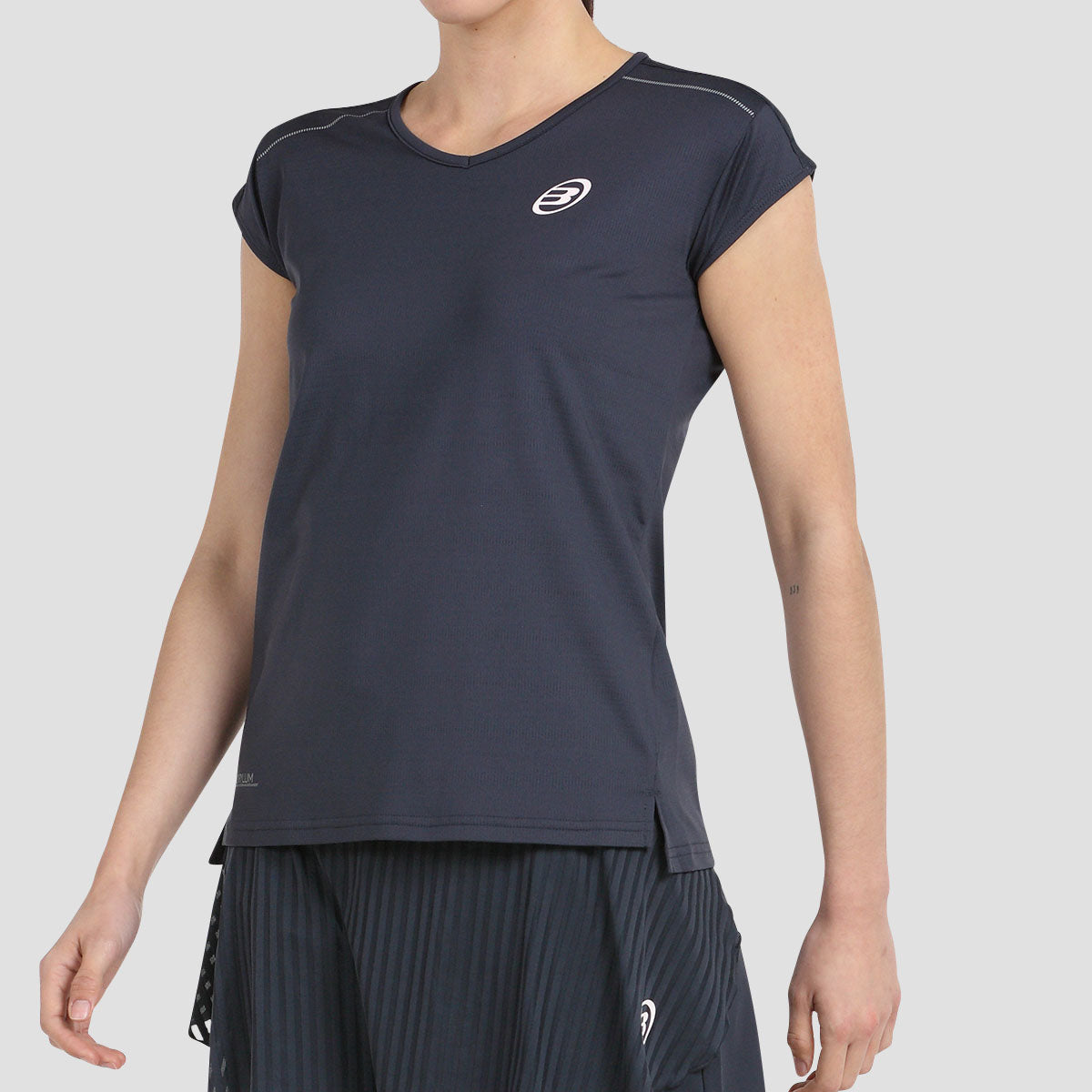 Bullpadel Eleva T-Shirt Dam - Carbon