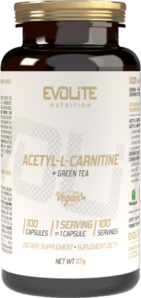 Evolite Acetyl L-Carnitine HCL - 100 caps