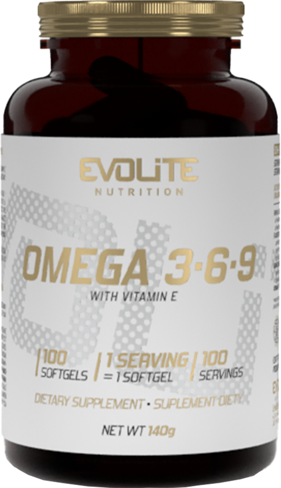 Evolite Omega 3-6-9 - 100 Softgels