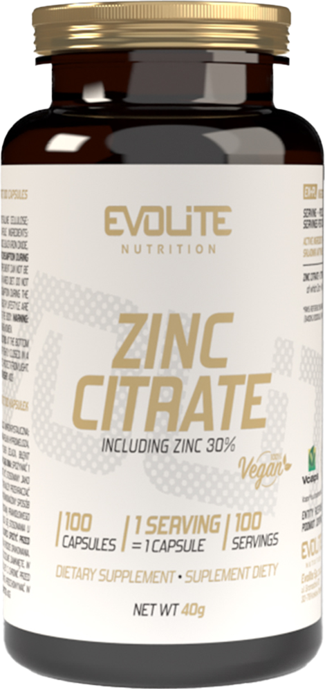 Evolite Zinc Citrate 50 mg - 100 caps
