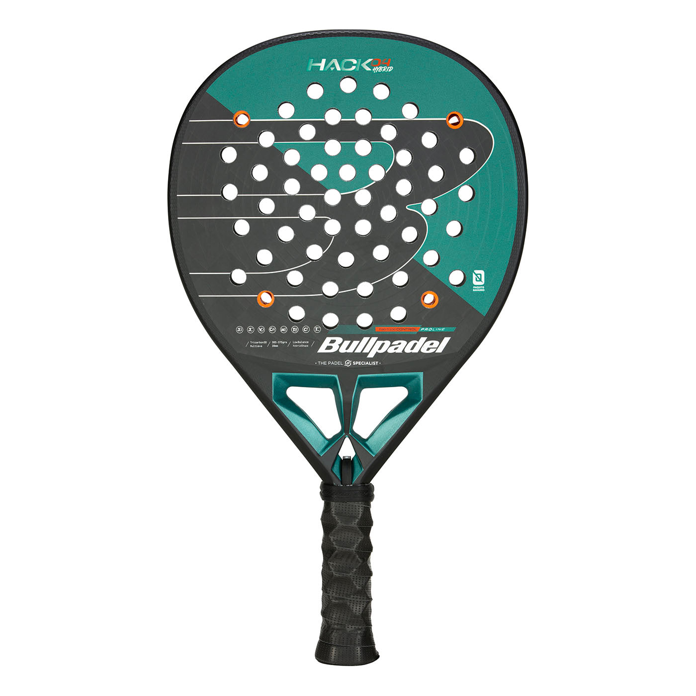 Bullpadel Hack 04 Hybrid 25 - Padelracket