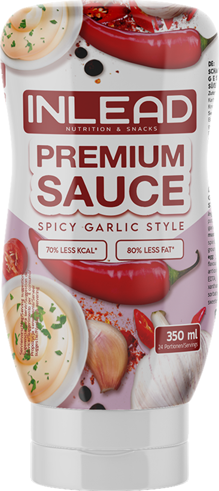 Inlead Premium Sauce - 350 ml - Spicy Garlic Style