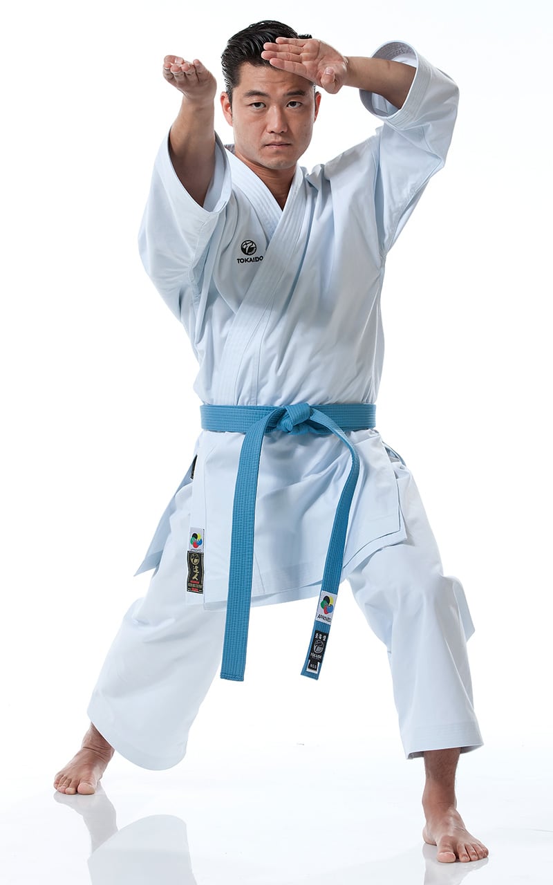 TOKAIDO Karate Gi, Kata Master Pro, tillverkad i Japan, WKF, 14 oz.