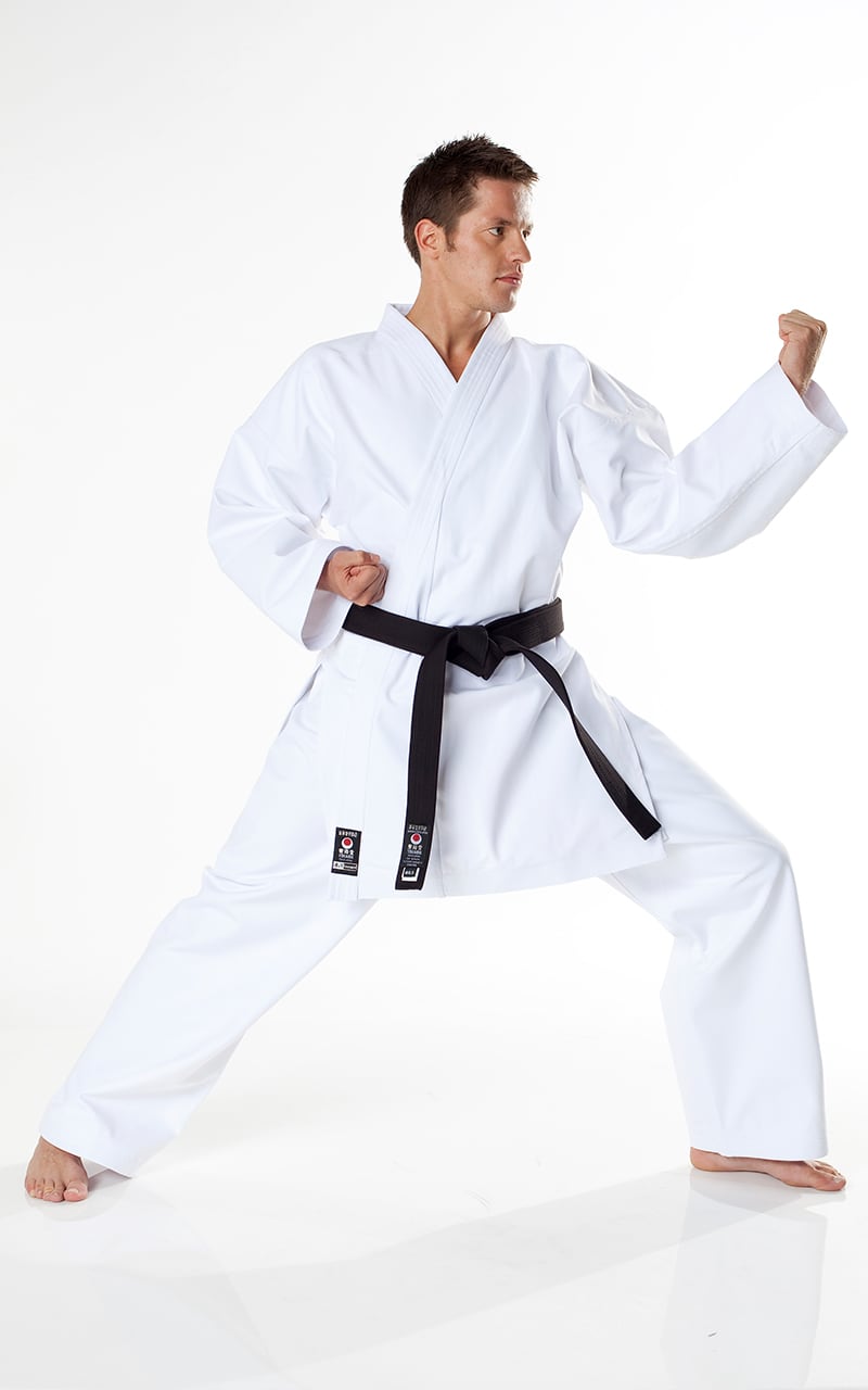 TOKAIDO JKA Karate Gi, Tsunami Gold, 14 oz.