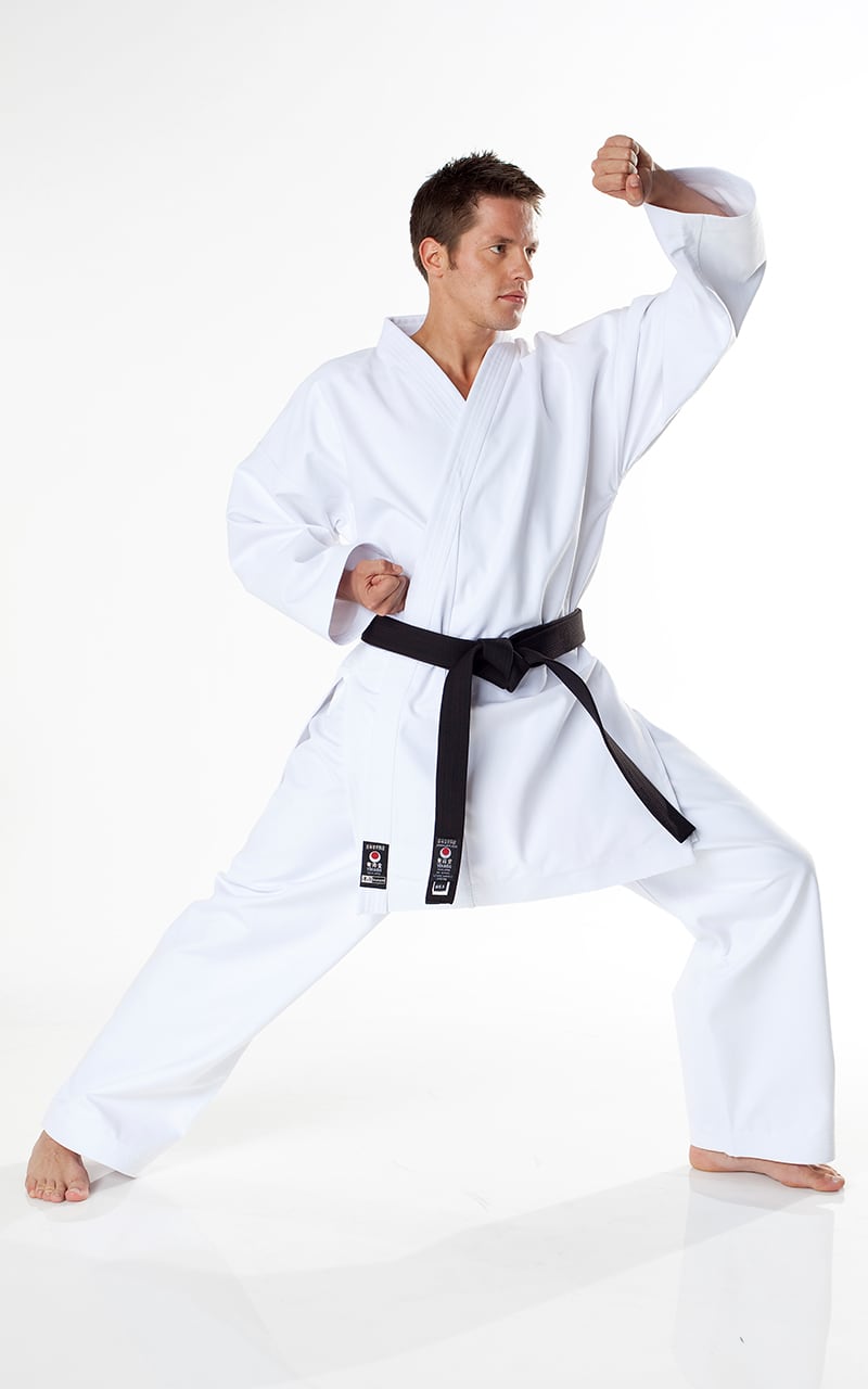TOKAIDO JKA Karate Gi, Tsunamisilver, 12 oz.