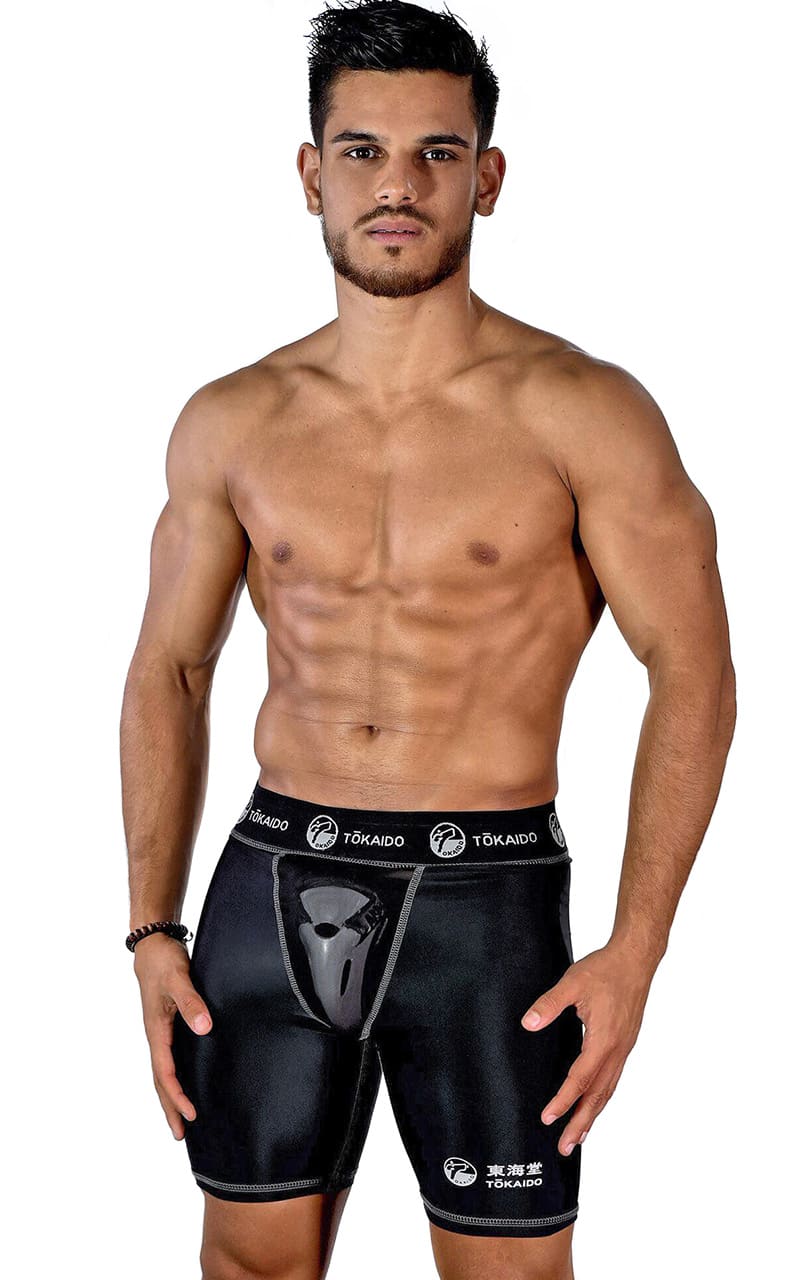 TOKAIDO Compression Shorts with Cup, Athletic