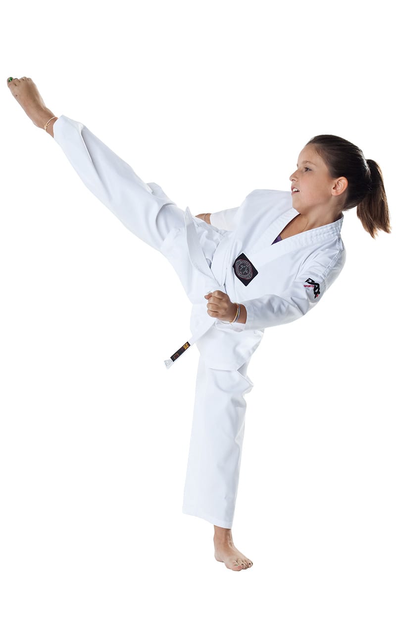 DAX Entry Level Taekwondo Dobok, Regular, white lapel