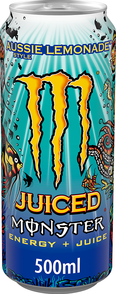 Monster Energy Juiced - 12 x 500 ml - Aussie Lemonade Style