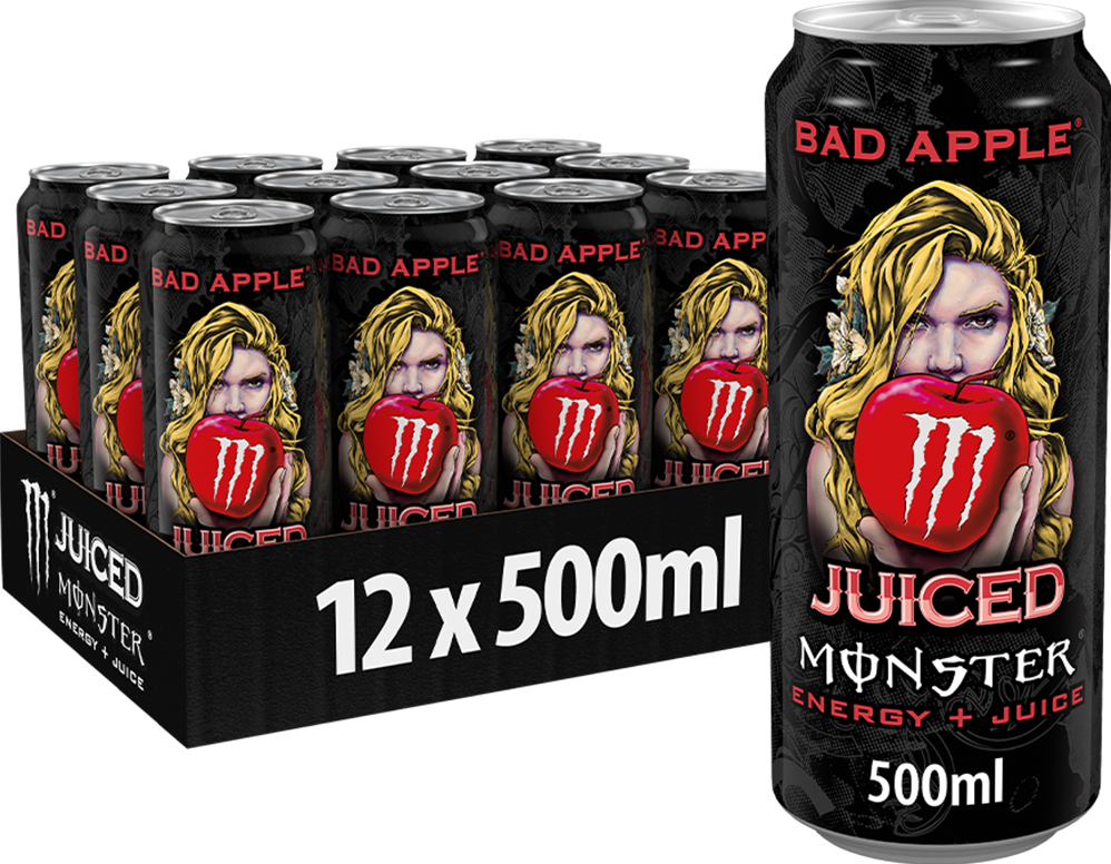 Monster Energy Juiced - 12 x 500 ml - Bad Apple